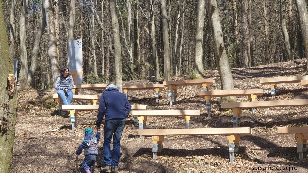 Pădurea - parc Făget, o nouă zonă de agrement și recreere în natură pentru clujeni, a fost finalizată