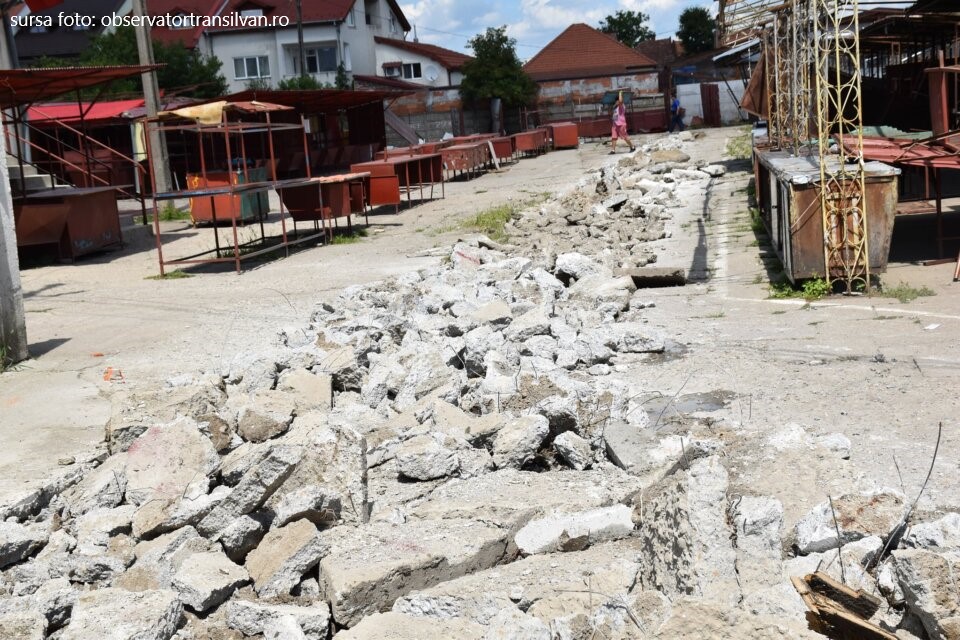 Primăria din Satu Mare a anunțat că lucrările la Piața de Vechituri vor fi finalizate în curând