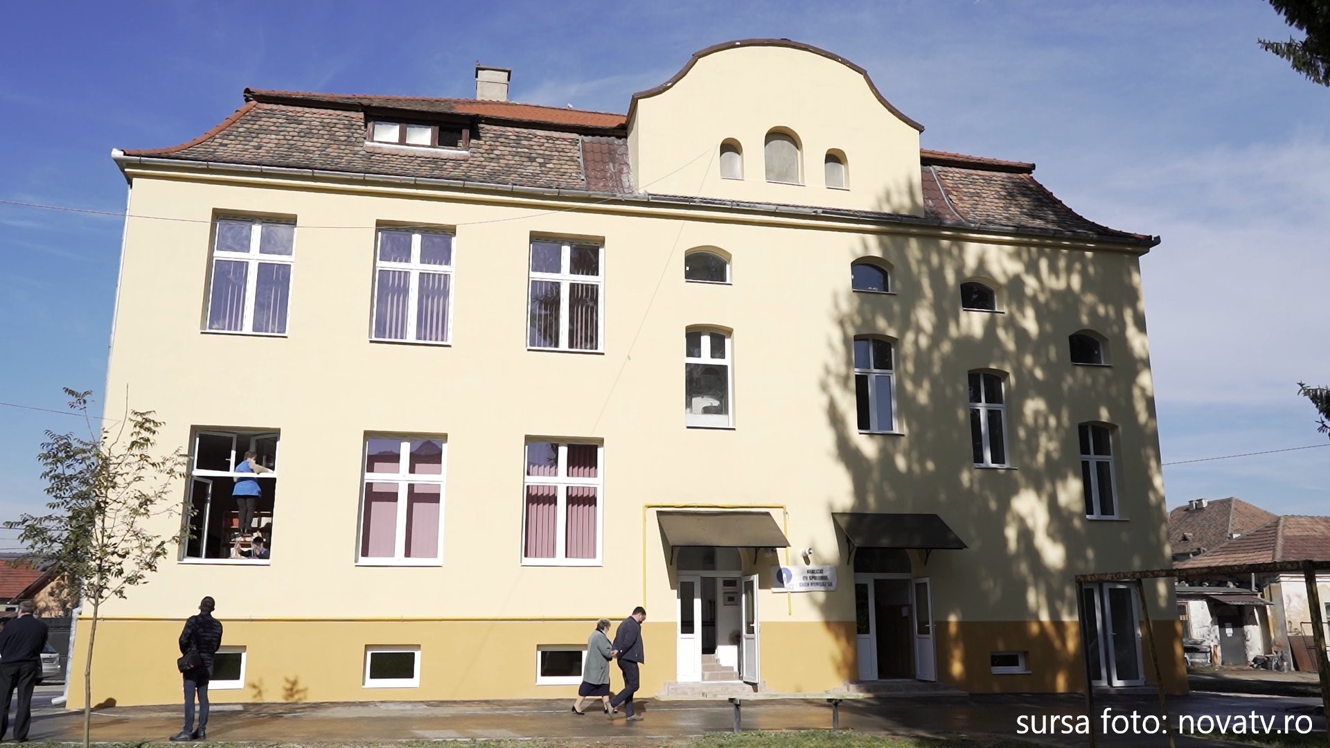 Au fost recepționate lucrările de la corpul C de clădire al Liceului Teoretic Axente Sever