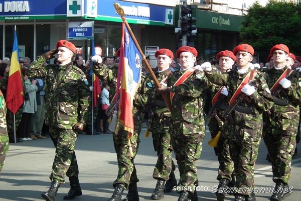 Ceremonia militară de Ziua Armatei din Satu Mare s-a ținut într-un cadru restrâns în acest an