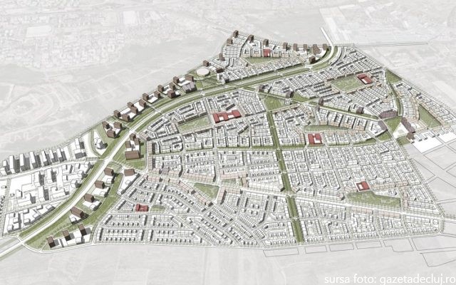 Masterplanul cartierului Sopor din municipiul Cluj-Napoca se află în etapa obținerii avizului de mediu