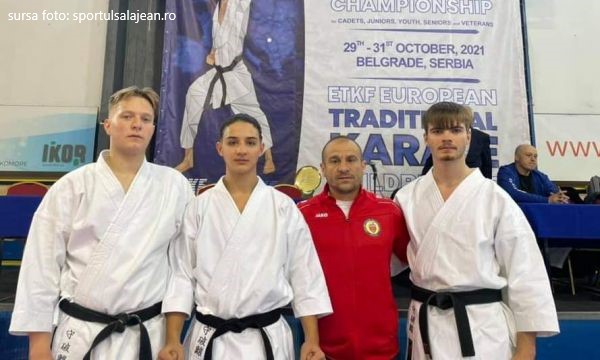 Sportul din Sălaj excelează: Echipa de juniori de la SCM Zalău este campioană europeană la karate