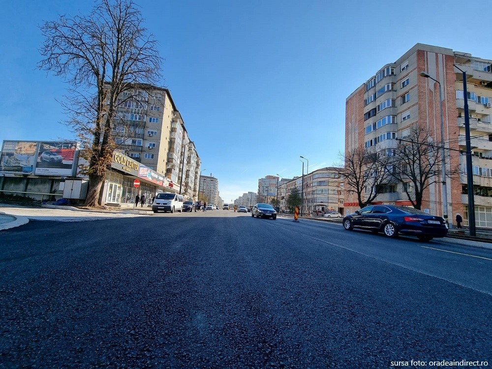 S-a finalizat asfaltarea tronsonului Meiului-Ciheiului, pe partea stângă, a coridorului Nufărul - Cantemir