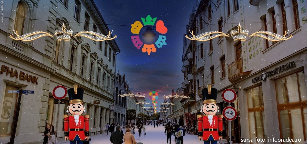 Iluminatul festiv de sărbători va fi mai restrâns anul acesta, dar vom avea Târg de Crăciun