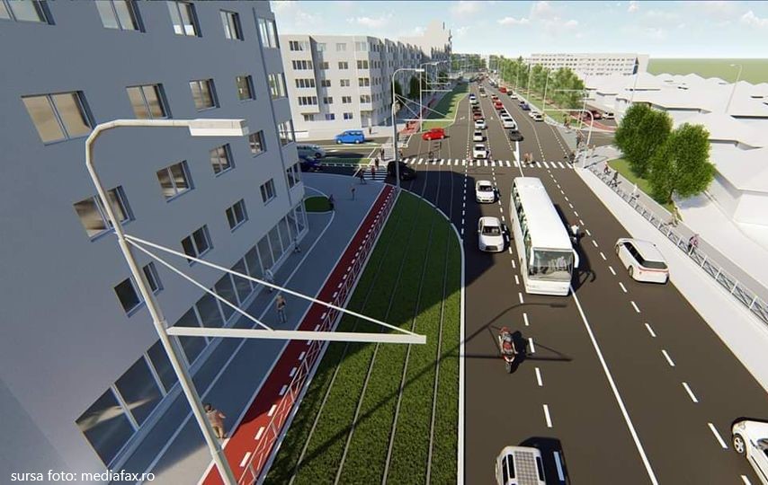 Oradea va avea un bulevard al teilor: zeci de copaci au fost plantați pe tronsonul Cantemir - Nufărului