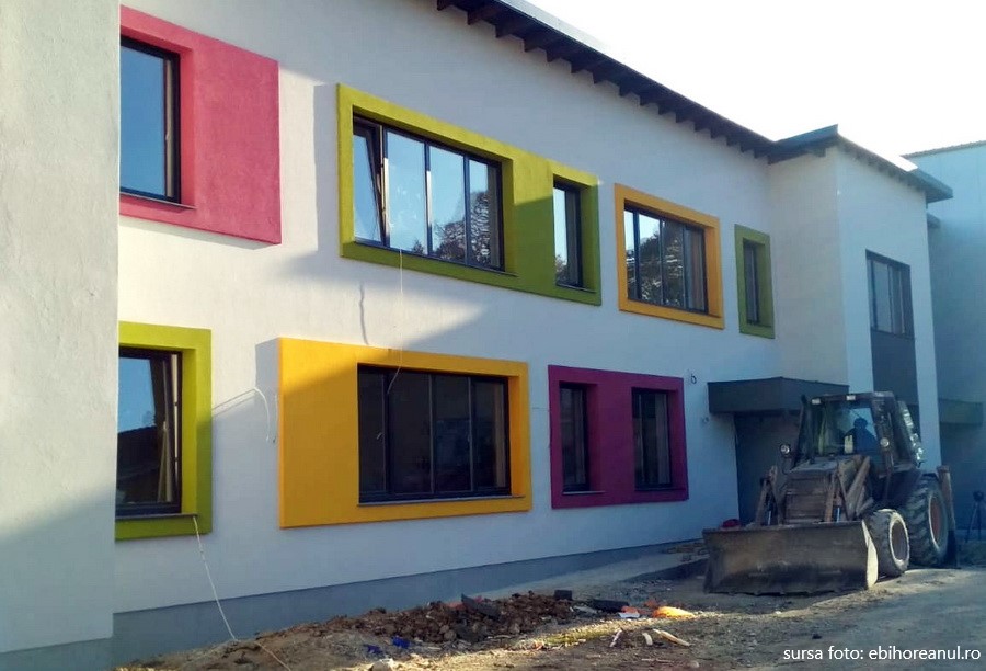 Centrul de zi pentru copiii familiilor defavorizate din zona Gutenberg realizat în proporţie de 60%