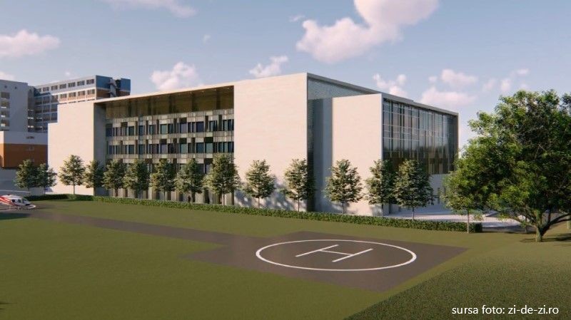 Terenul pe care va fi construit viitorul spital de Arși din Târgu Mureș este acum al Spitalului