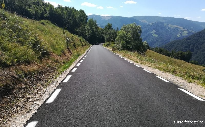 37 de drumuri din Cluj au beneficiat de lucrări de modernizare în 2021