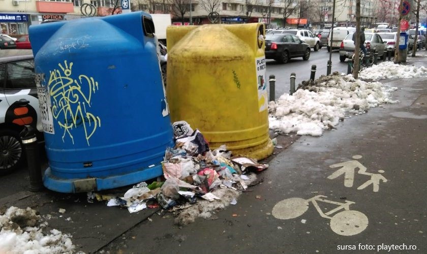 Peste 250 de amenzi pentru aruncarea gunoiului la întâmplare au fost aplicate în Zalău, anul trecut