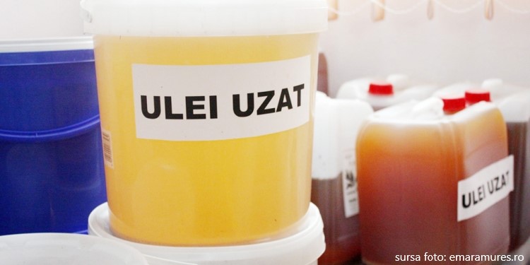 Băimărenii sunt așteptați cu uleiul alimentar uzat la centrele de colectare specializate