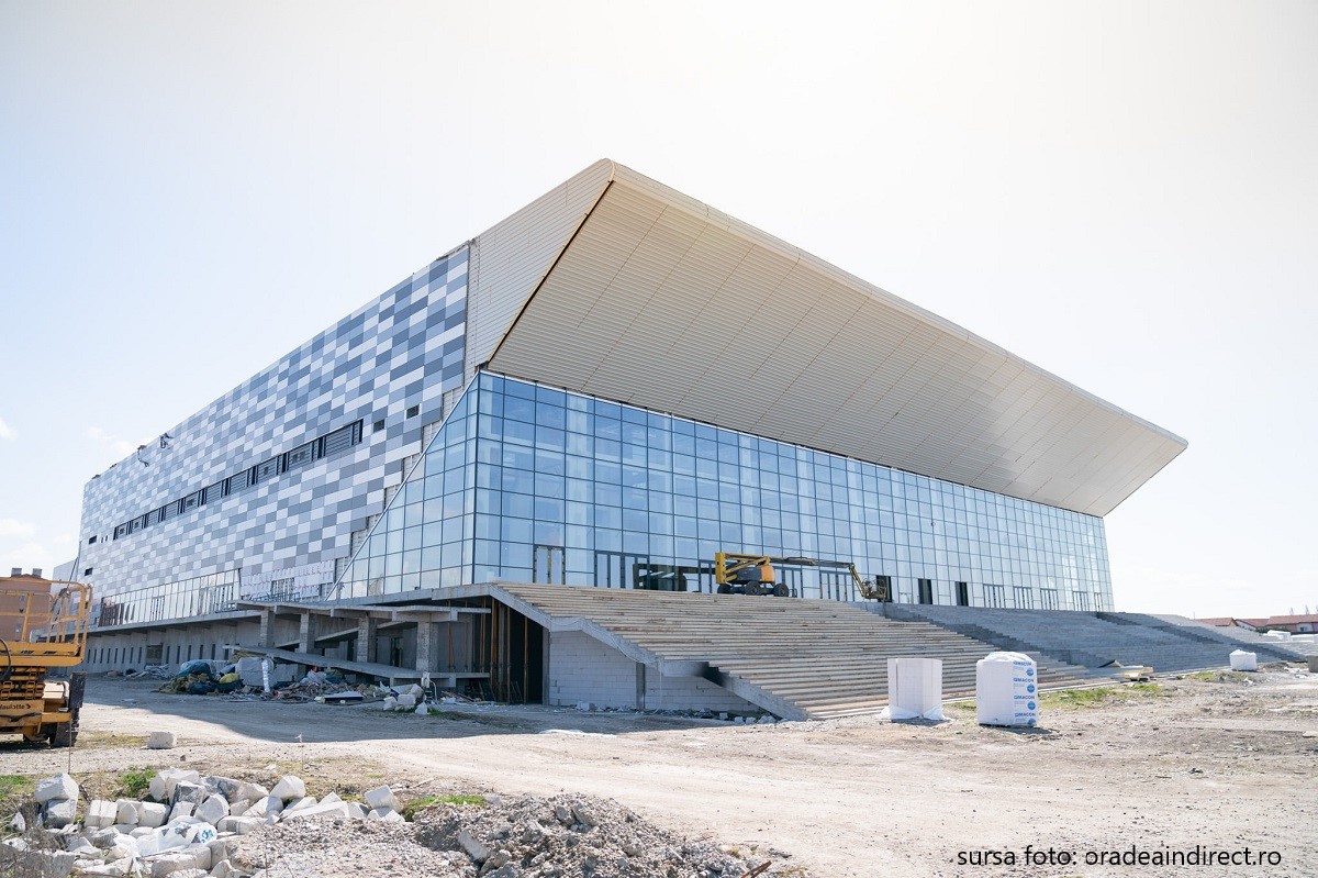 Noua sală polivalentă din Oradea va fi inaugurată cu All Star Game-ul baschetului românesc
