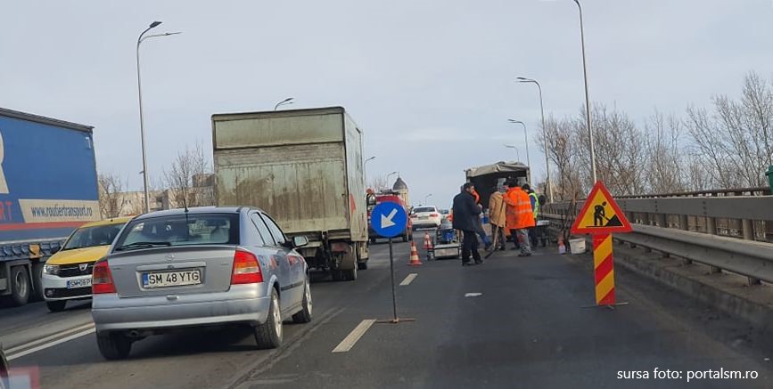 Plombarea cu infraroșu a drumurilor din Satu Mare a dat rateu. Se revine la tehnologia consacrată