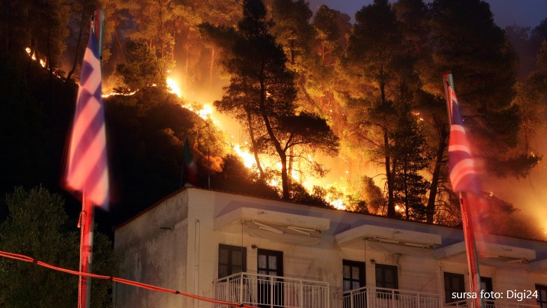 Șase pompieri din județul Sălaj se află acum în luptă cu incendiile din țara vecină, din Grecia