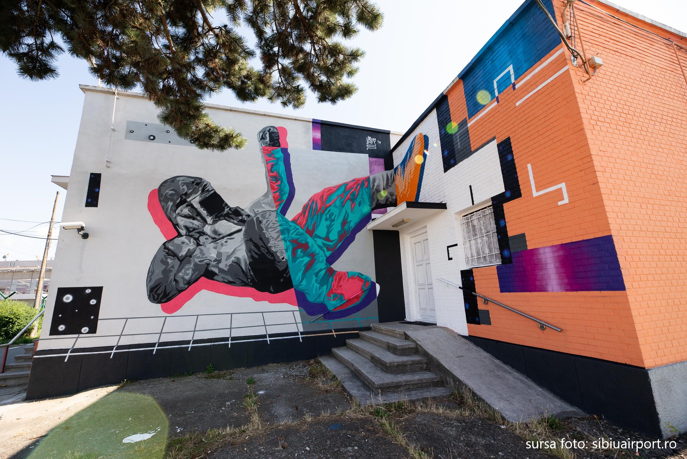 Festivalul de Street Art a avut ca scop revitalizarea prin artă urbană a șase spații din oraș