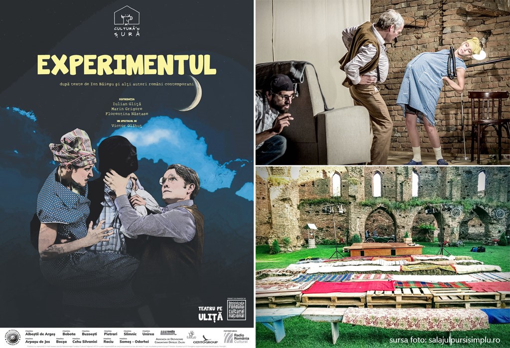 Piesa de teatru ”Experimentul” a lui Ion Băieșu a umplut ”sălile” din satele județului Sălaj