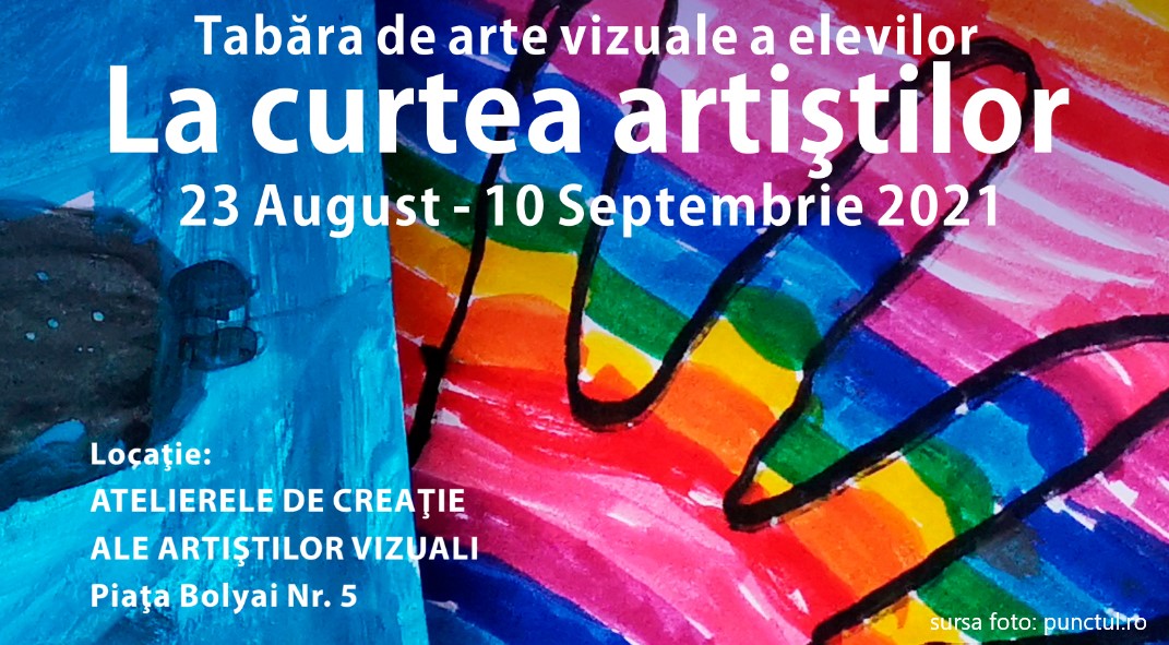 Ateliere de creație și artă vizuală a elevilor în spațiul Uniunii Artiștilor Plastici Târgu Mureș