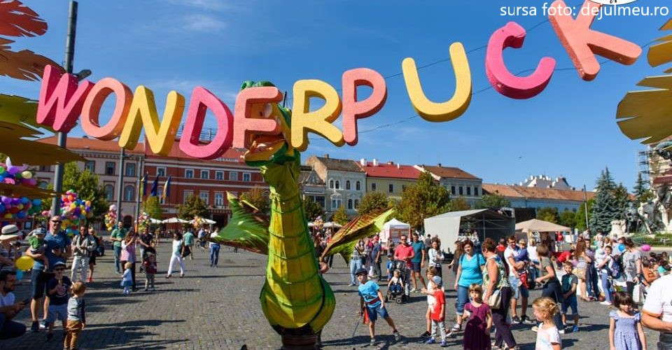 Festivalul stradal de teatru de păpuși Wonder Puck revine în municipiul Cluj-Napoca și la Bonțida