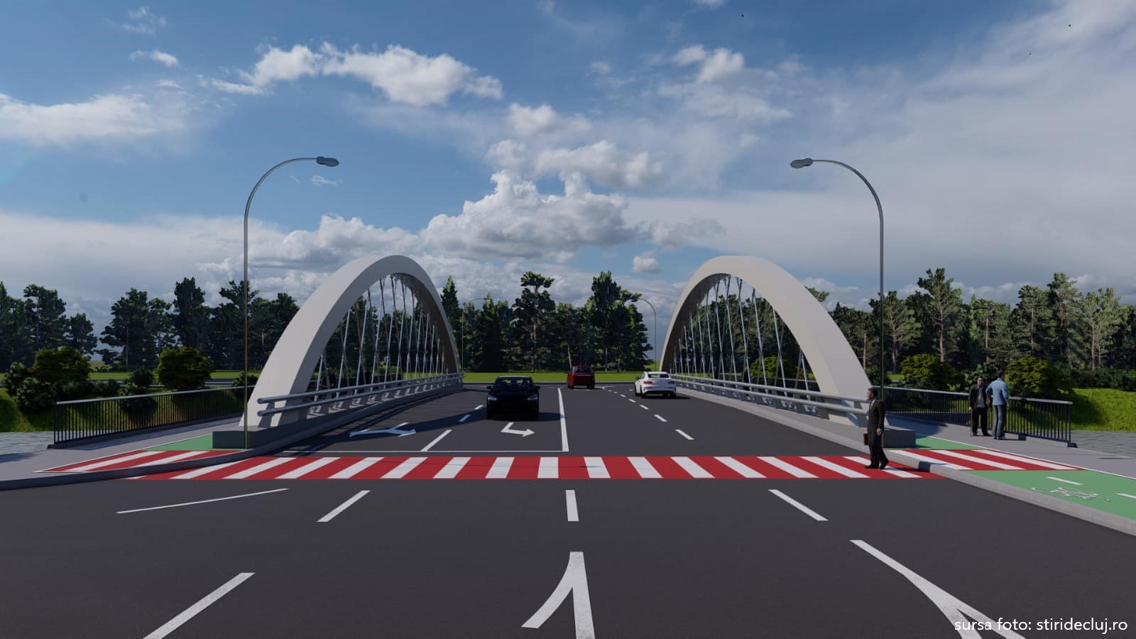 Se pregătește șantierul pentru Podul Oașului – Răsăritului. A fost emisă autorizația de construire