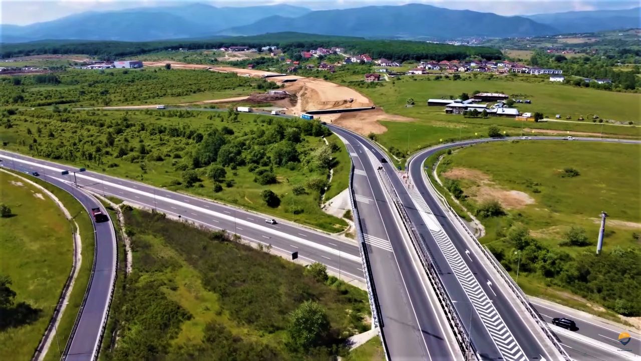 Mai multe noduri rutiere vor fi cosntruite pe autostrada A3, două în Sălaj, la Românași și la Crasna