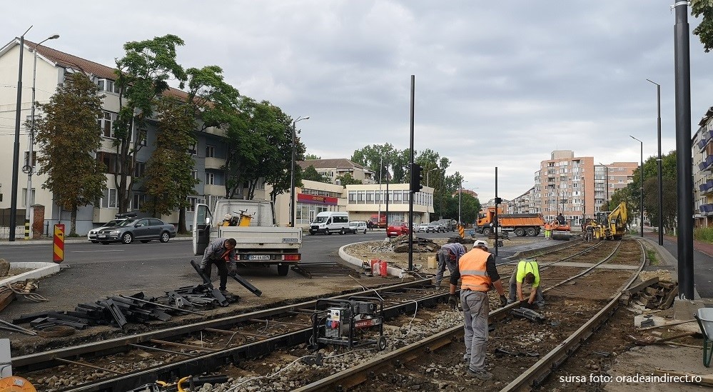 Au început lucrările de reabilitare a liniilor de tramvai pe tronsonul Nufărul - Cantemir