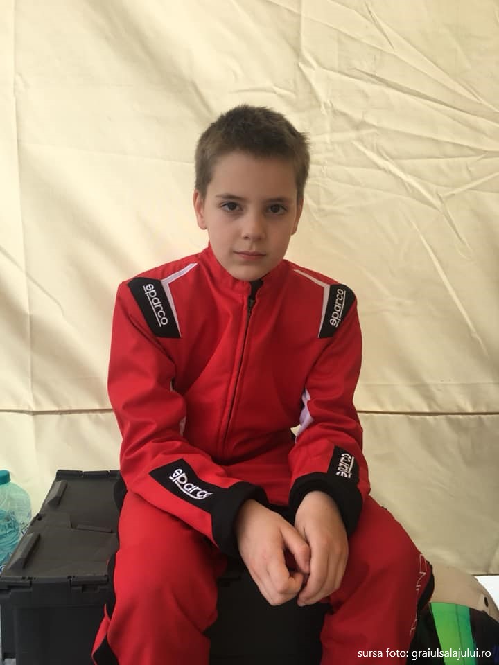 Sălăjeanul, în vârstă de 11 ani, Alexandru Rad reprezintă România la finala mondială de Karting