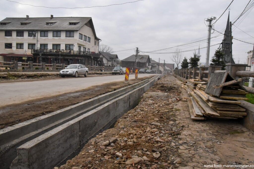 Au fost recepționate lucrările la cei aproape 40 de km din drumul județean 186, Bârsana – Săcel